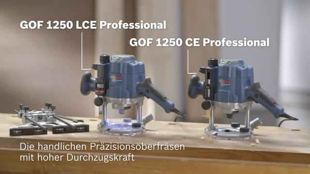 Bosch Oberfräse GOF 1250 LHG 8mm f.Aufnahme L-BOXX - Frästief.60mm CE Beschaffungsplattform
