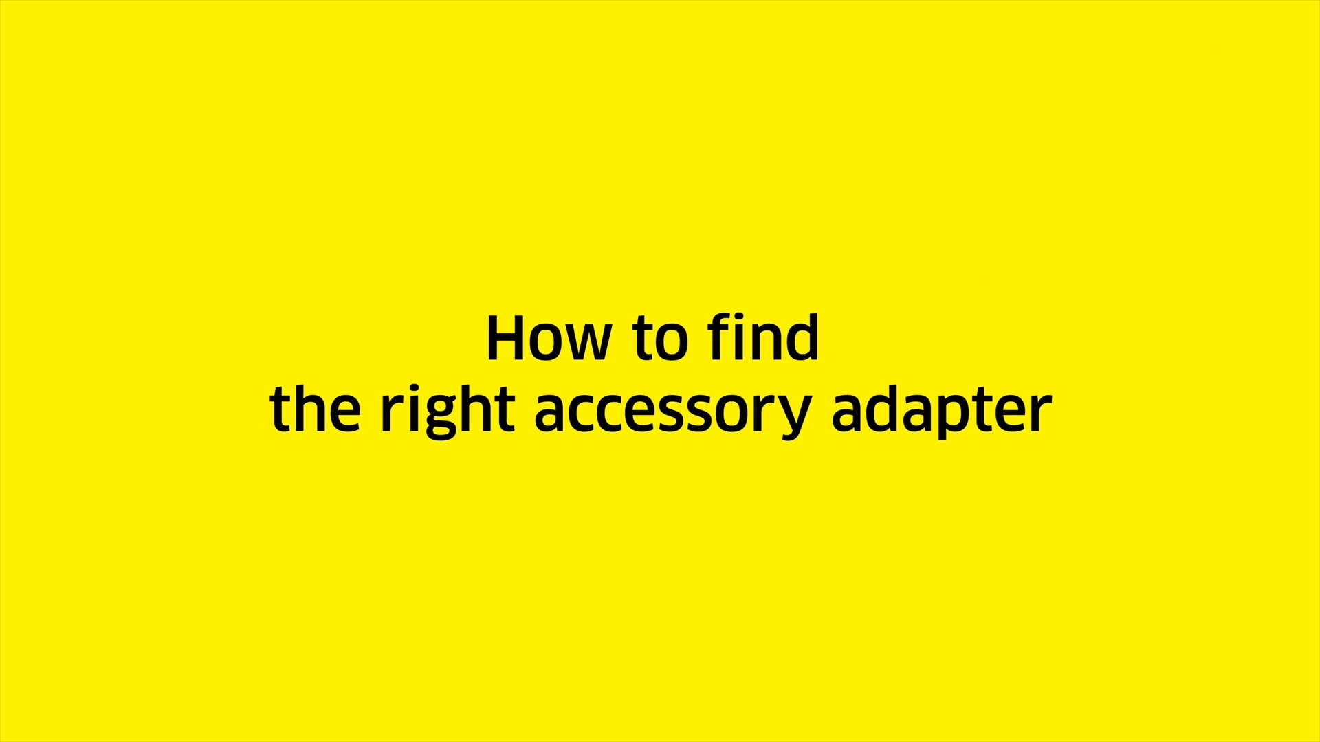 Advantages of standardizing the accessory diameter to DN 35